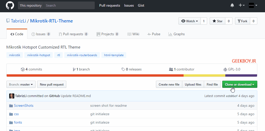 دانلود از Github دانلود از Github