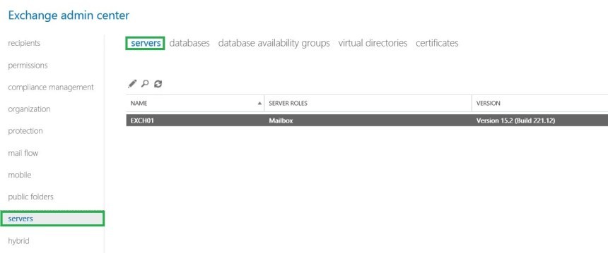 Exchange Server 2019