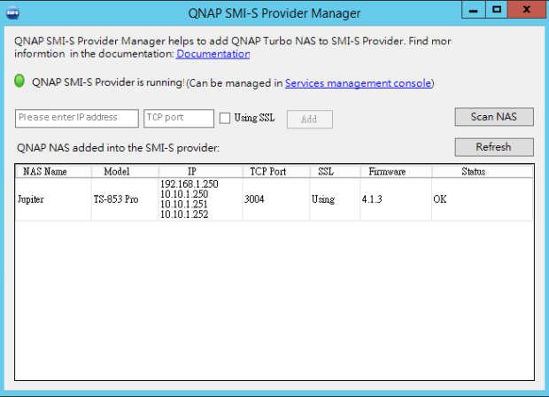 ذخیره ساز QNAP برای کلاستر Hyper-V از VMM