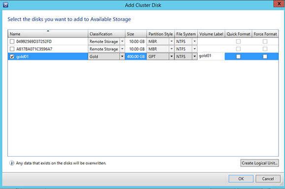 ذخیره ساز QNAP برای کلاستر Hyper-V از VMM