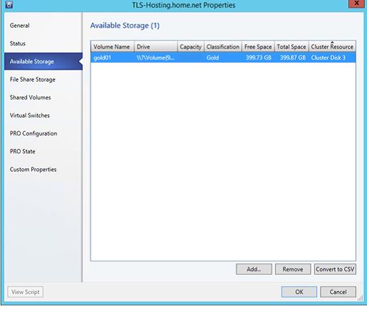 ذخیره ساز QNAP برای کلاستر Hyper-V از VMM