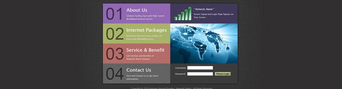دانلود قالب Slider برای login به hotspot میکروتیک