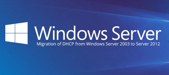 ویدیو ارتقاء DHCP سرور 2003 به DHCP سرور 2012