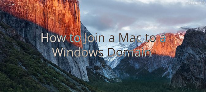 چگونه سیستم عامل MAC را Join به دامین ویندوز کنیم؟