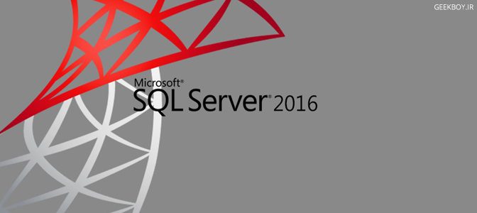 دانلود Microsoft SQL Server 2016 Enterprise