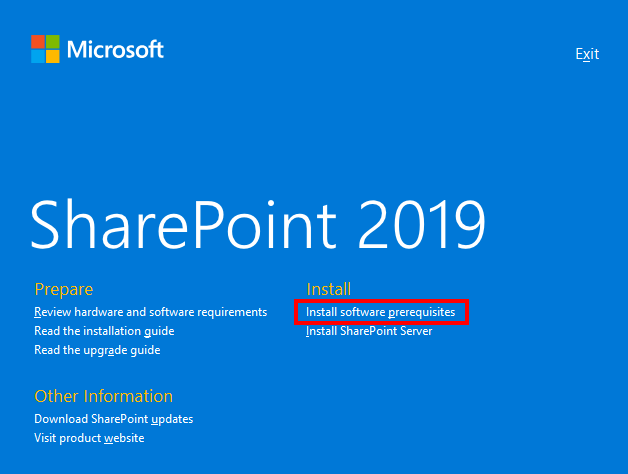 نصب شیرپوینت 2019 بر روی ویندوز سرور 2019
