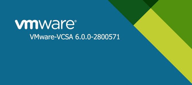 دانلود VMware-VCSA 6.0.0-2800571