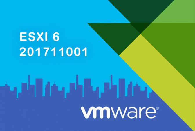 دانلود Esxi ورژن 6 پچ 201711001