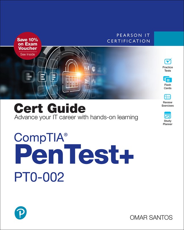 دانلود کتاب CompTIA PenTest+ PT0-002 Cert Guide, 2nd Edition