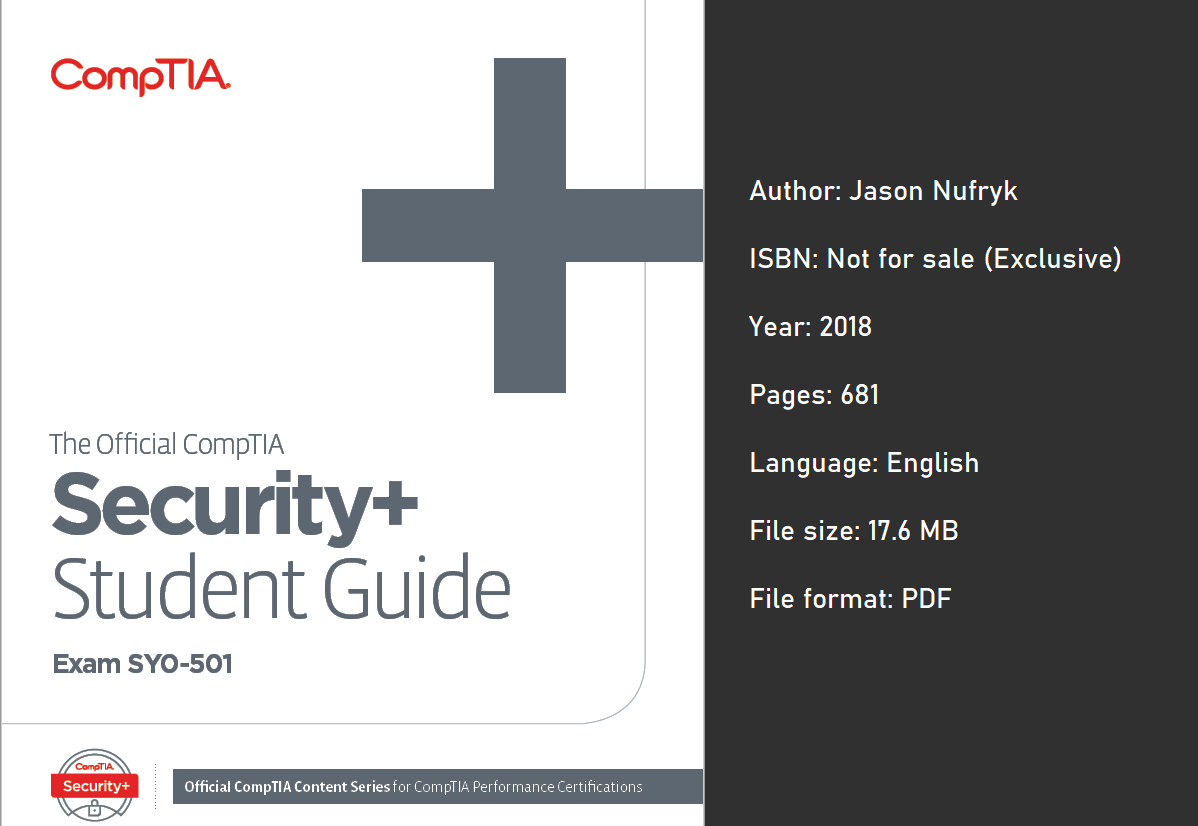 CompTIA Security+ Offcial Study Guide: Exam SY0-501