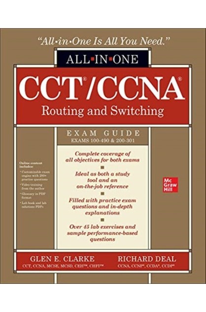 دانلود کتاب CCT/CCNA Routing and Switching All-in-One Exam Guide (Exams 100-490 & 200-301)